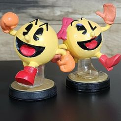 4b1d9fdf-1e72-41ff-a88e-2ce356453a3c.jpg Pac-Man Figure Collection - Pac-Man and Ms. Pac-Man Amiibo Figures