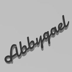 Abbygael.jpg KEY HOLDER FIRST NAME FEMALE Abbygael
