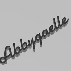 Abbygaelle.jpg KEY DOOR FIRST NAME FEMALE Abbygaelle