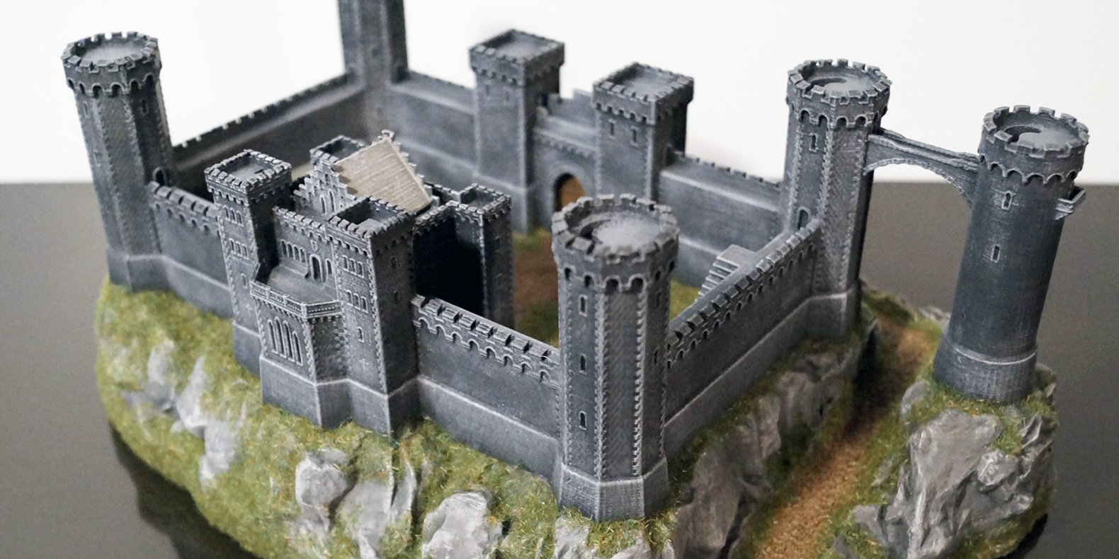 Here is a selection of the best 3D printable STL, OBJ, 3MF files for 3D printer of castles