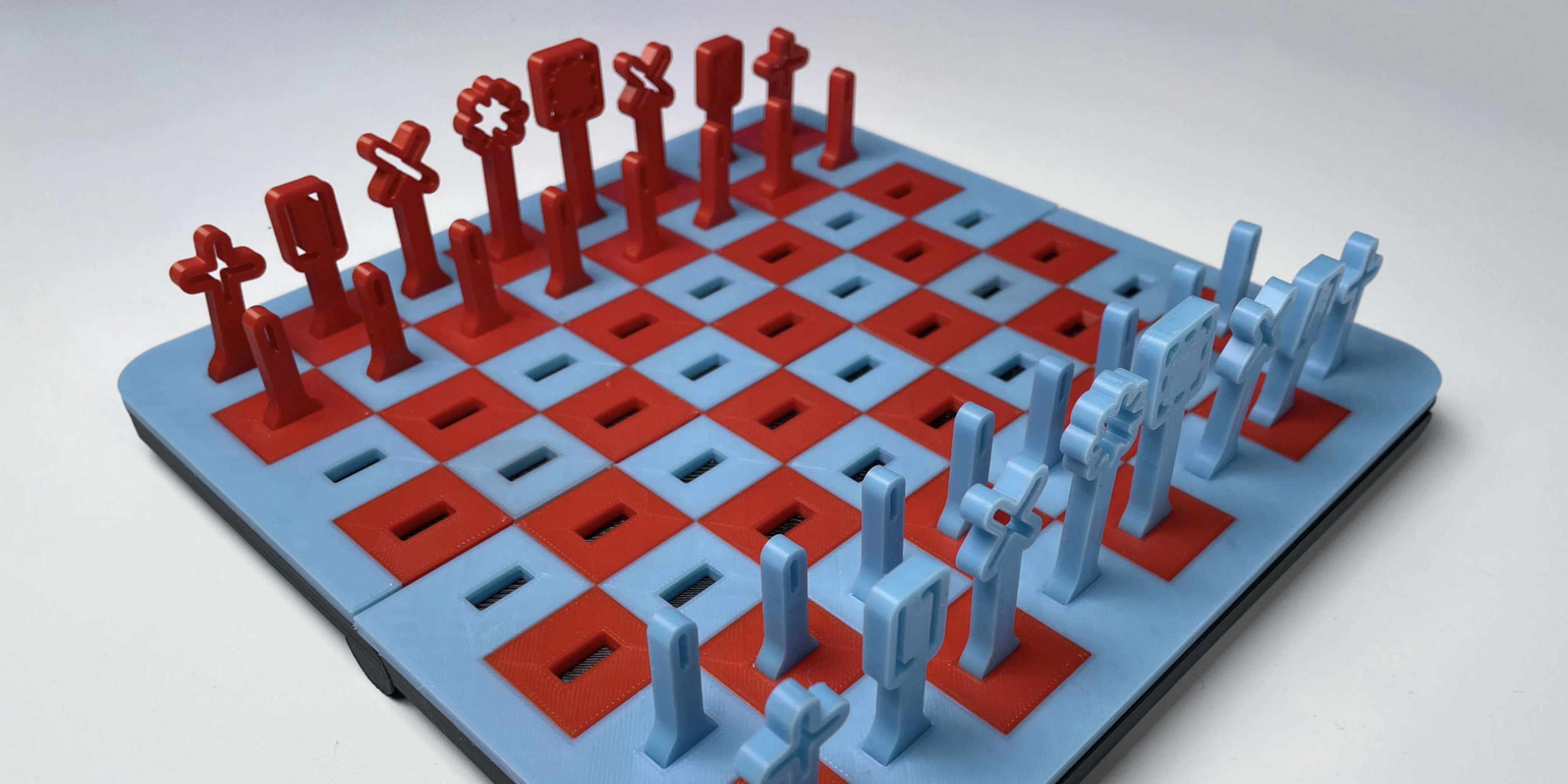Find here a selection of the best 3D models of 3D printable files of chess sets