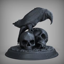 fa706449c94a0672777280ed9d20131e_preview_featured.jpg Raven with Skulls