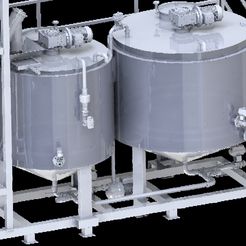 industrial-3D-model-Starch-cooking-equipment.jpg modèle industriel 3D équipement de cuisson de l'amidon