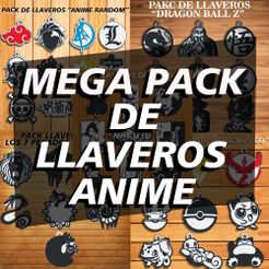 i if aH) ft | a 4 We Ey ord DE LLAVEROS Pal beLL Lt a5 ee | A) PROS eS — MEGA COMBO 5 " 5 PACKS OF ANIME KEYCHAINS" / KEY CHAIN