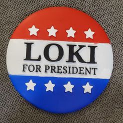 Painted-Loki-Button.png Loki for President Button