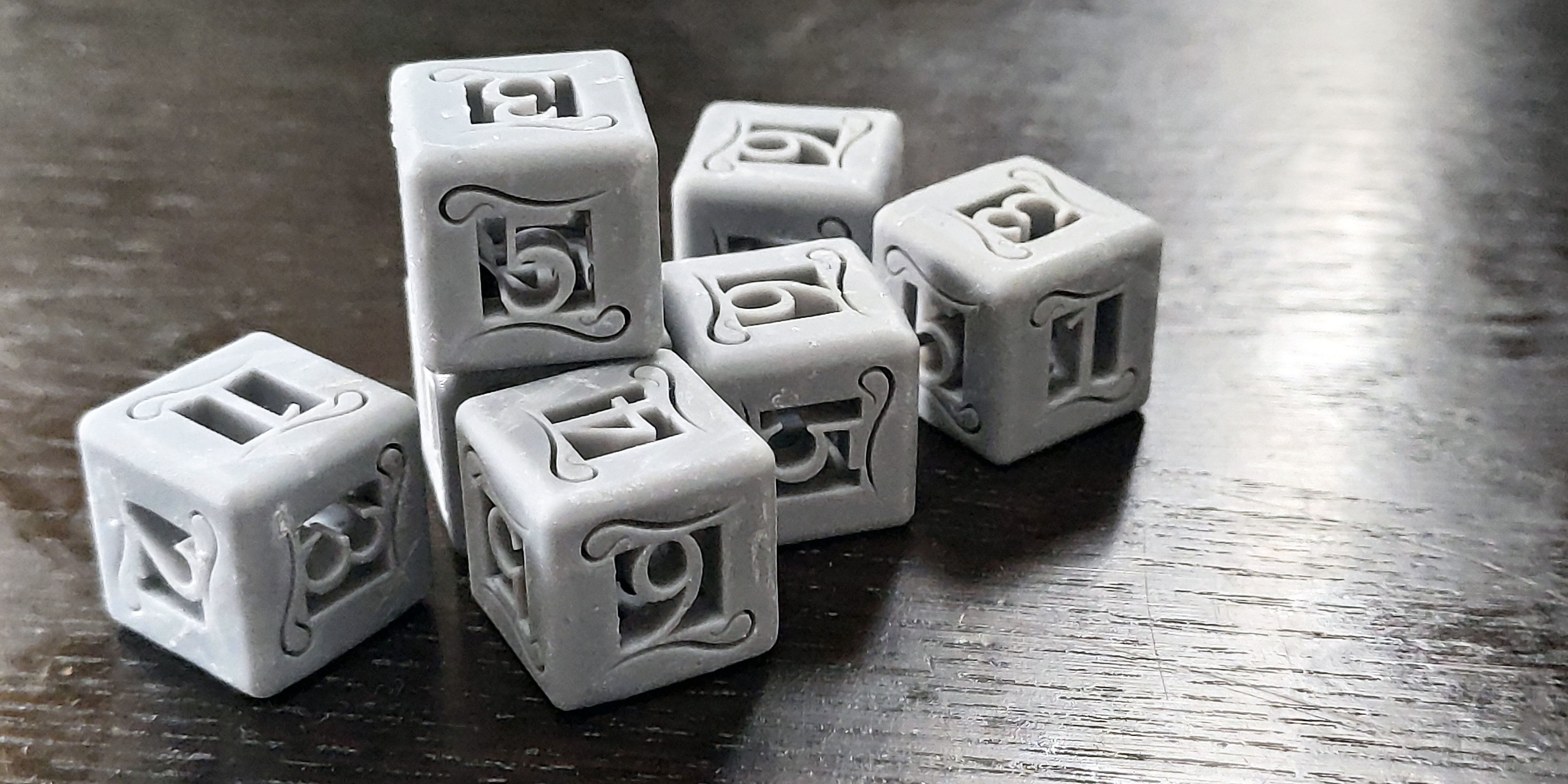 Find here a selection of the best 3D models of 3D printable files of dices and tower dice