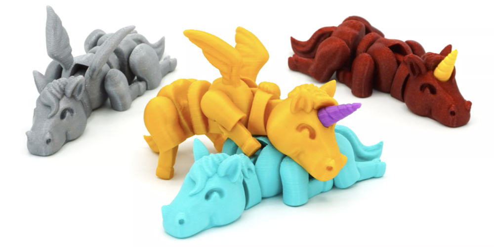 Find here a selection of the best unicorns 3D models that can be done with a 3D printer.