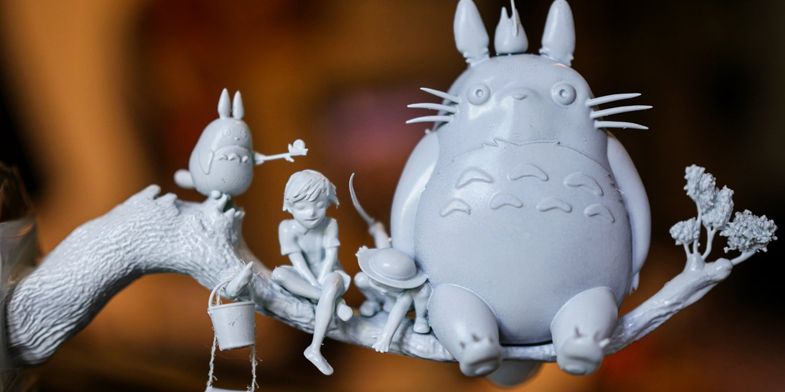 Find here a selection of the best 3D models from the Studio Ghibli's universe