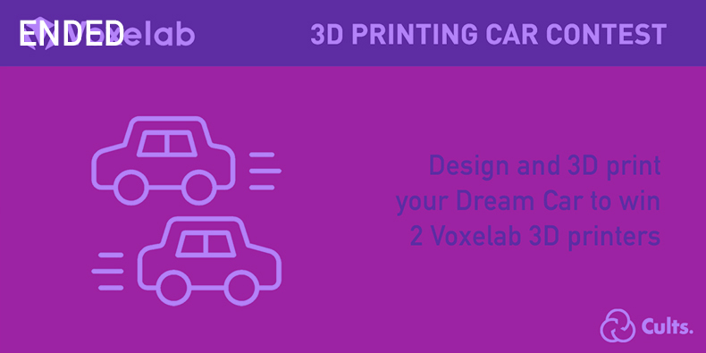  The challenge of design and 3D printing about the car.