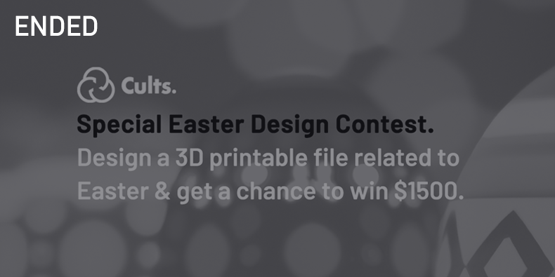 Easter's design and 3D printing challenge.