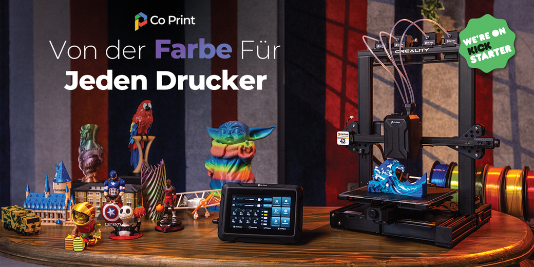 Co Print ChromaSet: All-in-One-Lösung für jeden 3D-Drucker